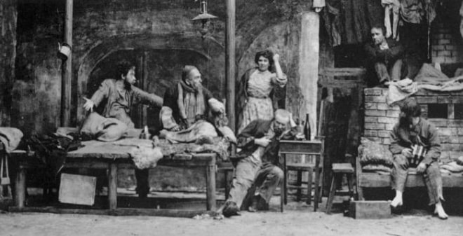 Краткая история создания пьесы "На дне" Горького