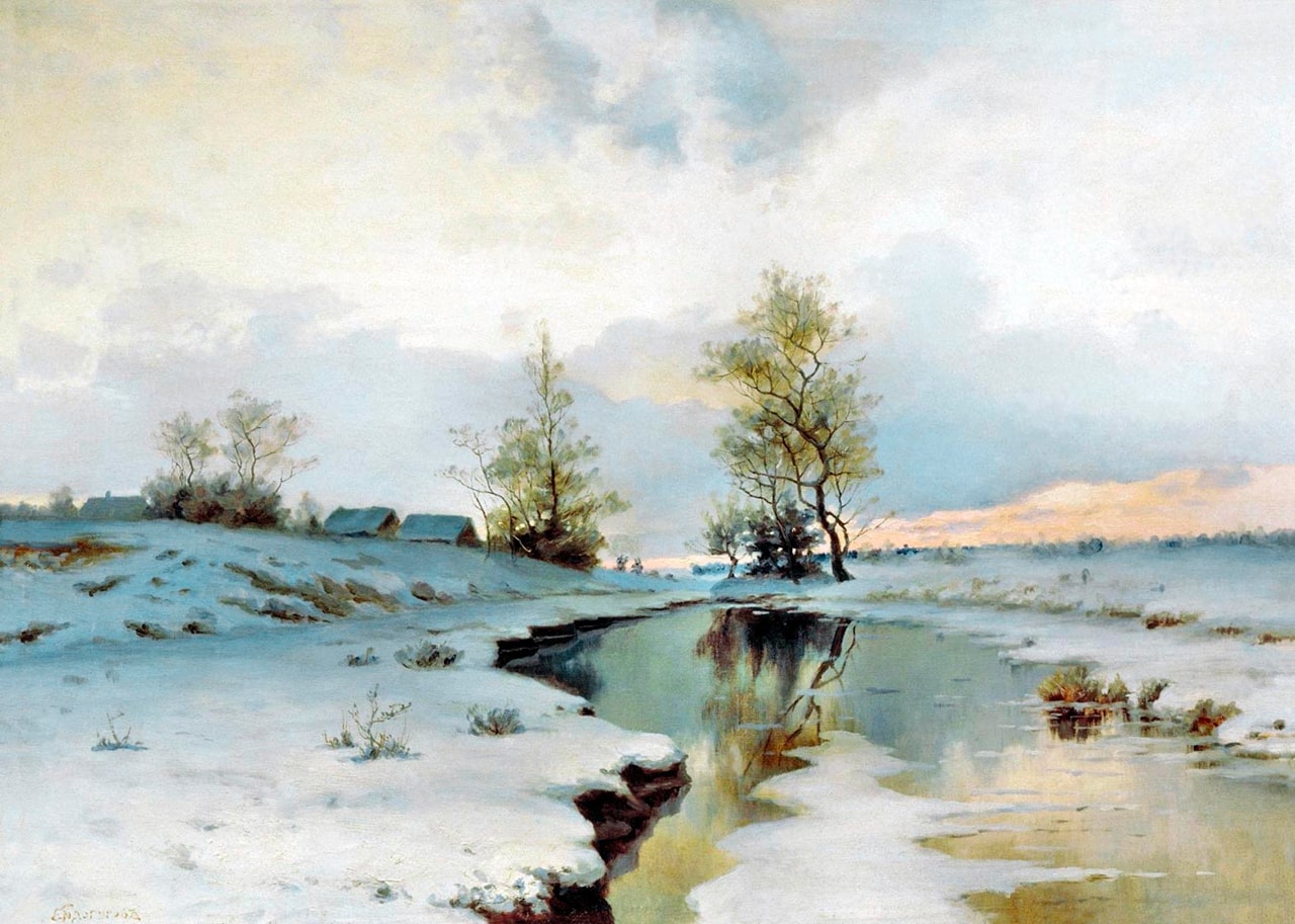 Каким настроением проникнуто стихотворение «Весенние воды» Тютчева