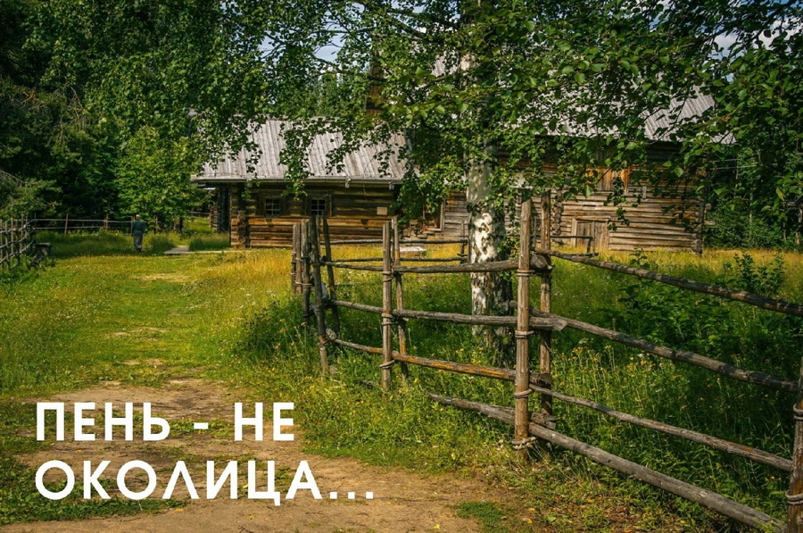 Значение и смысл пословицы "Пень-не околица, глупая речь-не пословица"