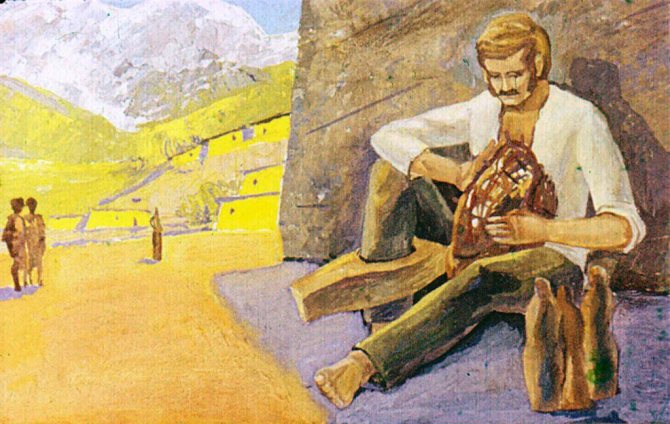 героев "Кавказский пленник"