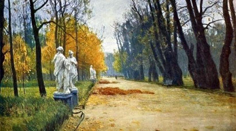 Сочинение по картине "Летний сад" А.М. Грицая