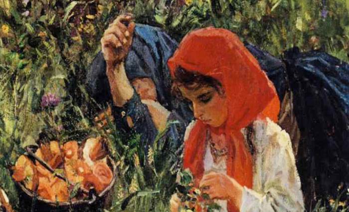 Сочинение описание по картине Пластова «Летом»