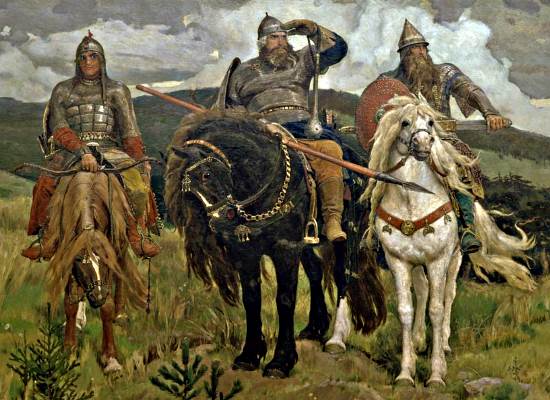 Описание картины «Богатыри» Васнецова: защитники Руси на дозоре.